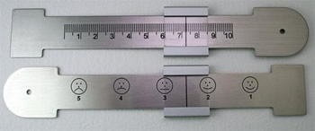 visual analog scale (VAS) pain scale.